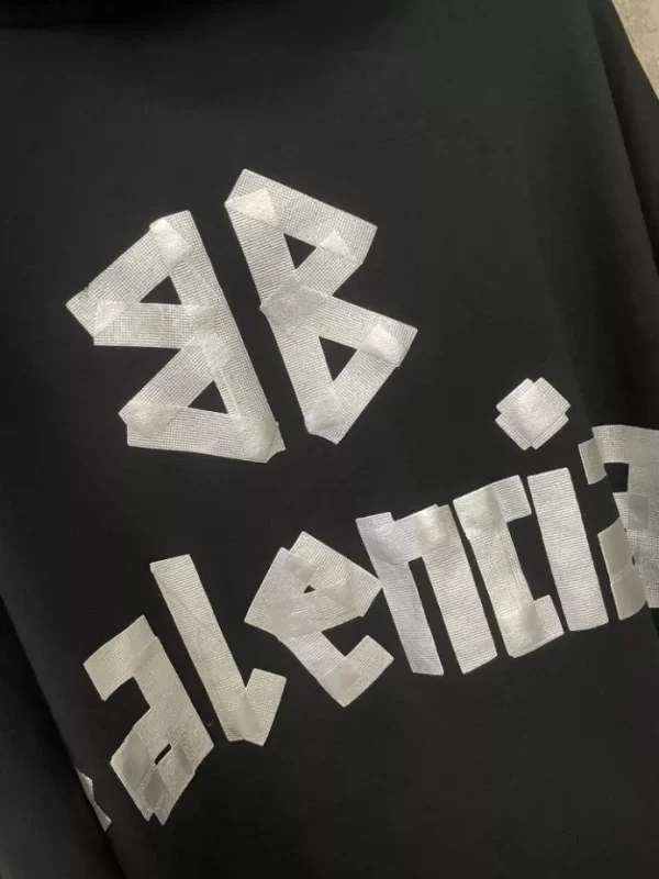 Balenciaga New Tape Type Hoodie Oversized - HB22