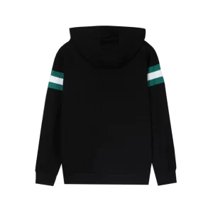 Cotton jersey zip sweatshirt