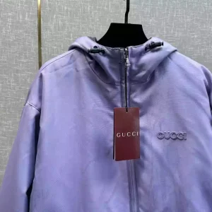 Gucci Reversible Nylon GG Zip Jacket - GK20