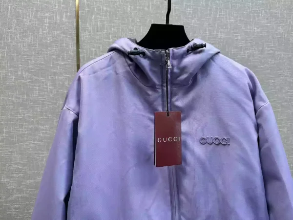 Gucci Reversible Nylon GG Zip Jacket - GK20