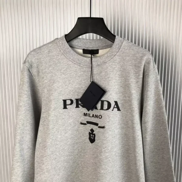 Prada Chenille Logo Sweatshirt - HP21