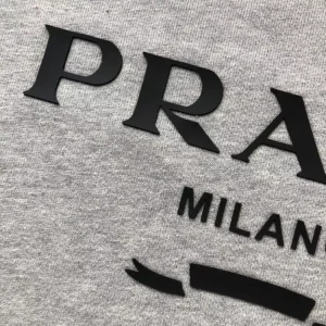 Prada Chenille Logo Sweatshirt - HP21