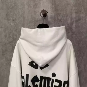 Balenciaga New Tape Type Hoodie Oversized - HB21