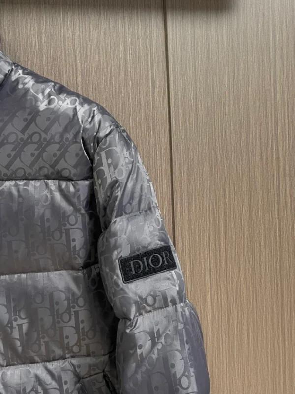 Dior Oblique Down Jacket Technical Jacquard