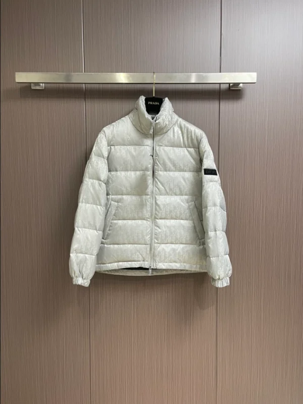 Dior Oblique Down Jacket Technical Jacquard