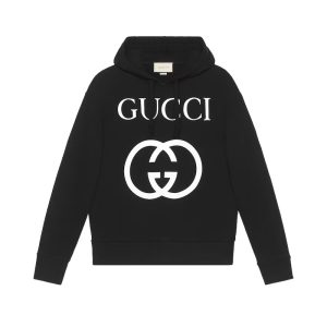 Gucci Cotton Jersey Hooded Sweatshirt - HG48