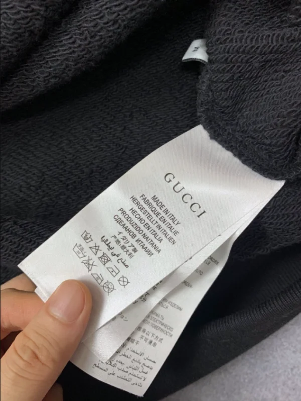 Gucci Cotton Jersey Hooded Sweatshirt - HG48