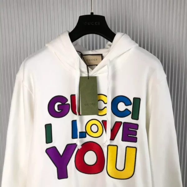 Gucci Cotton Jersey Hooded Sweatshirt - HG50