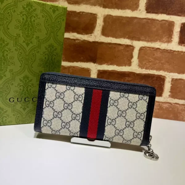 Gucci Ophidia Zip Around Wallet - GW02