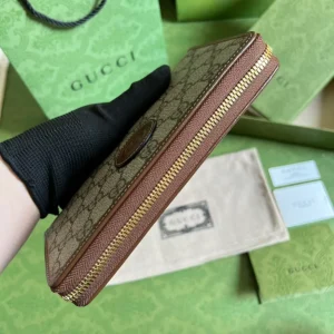 Gucci Zip Around Wallet with Interlocking G - GW14