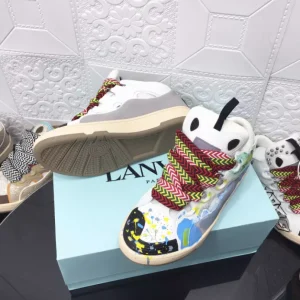 Lanvin Leather Curb Sneaker - LV20