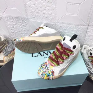 Lanvin Leather Curb Sneaker - LV21