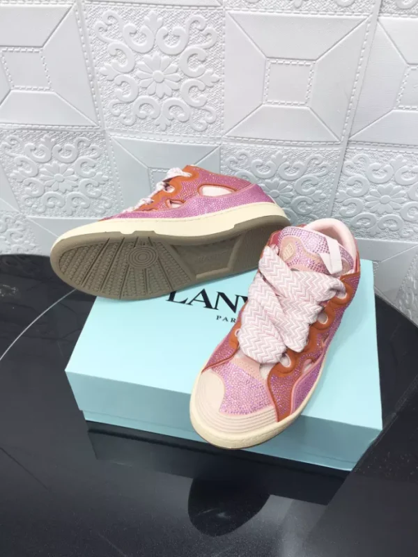 Lanvin Leather Curb Sneaker - LV23