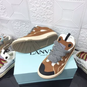 Lanvin Leather Curb Sneaker - LV24