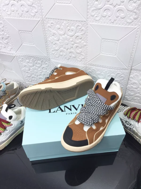 Lanvin Leather Curb Sneaker - LV24