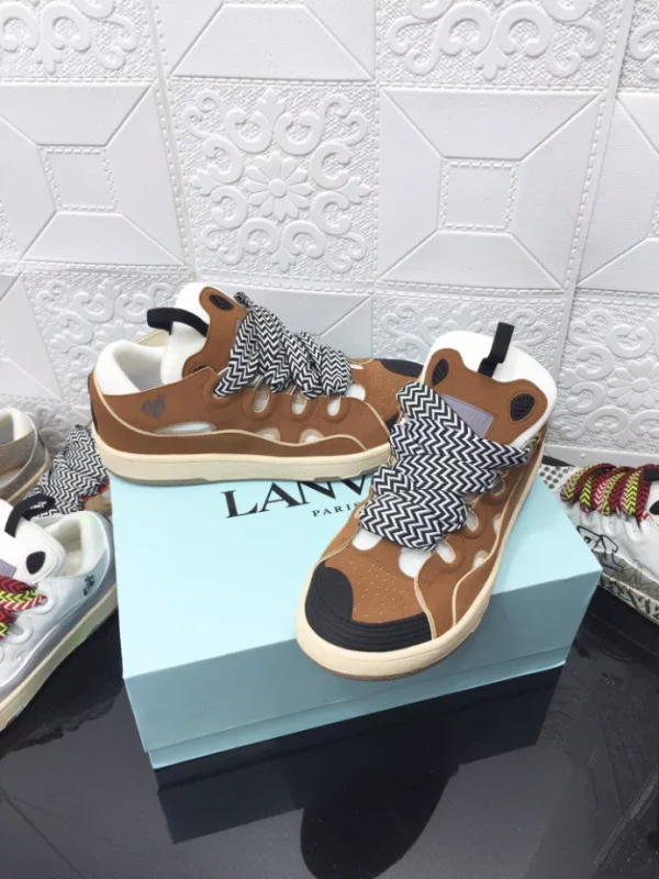 Lanvin Leather Curb Sneaker - LV24