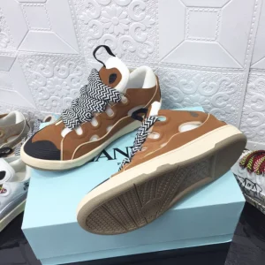 Lanvin Leather Curb Sneaker - LV24