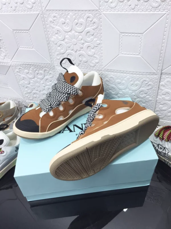 Lanvin Leather Curb Sneaker - LV24