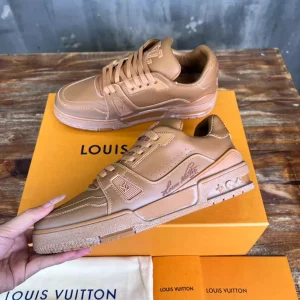 Louis Vuitton Trainer Distressed Sneaker - LS249