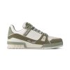 Louis Vuitton Trainer Sneaker In Green - LS237