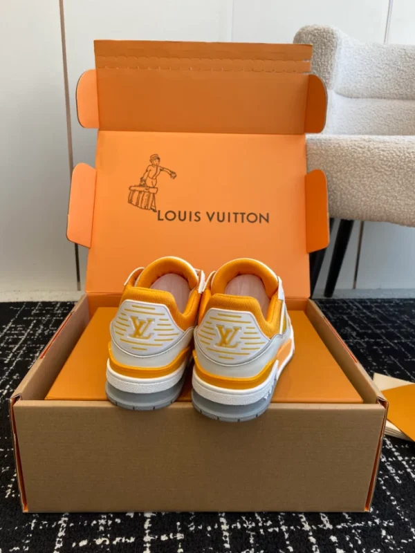 Louis Vuitton Trainer Sneaker In Safran Yellow - LS232