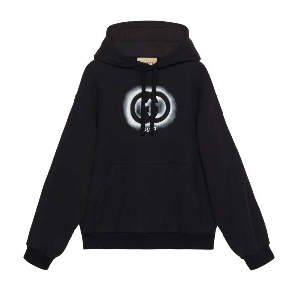 Gucci Cotton Jersey Hooded Sweatshirt - HG46