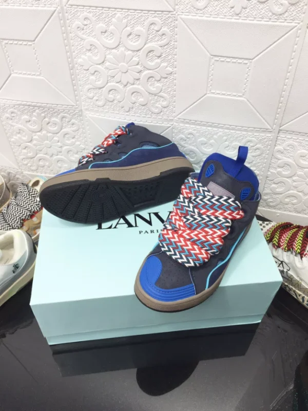 Lanvin Leather Curb Sneaker - LV27