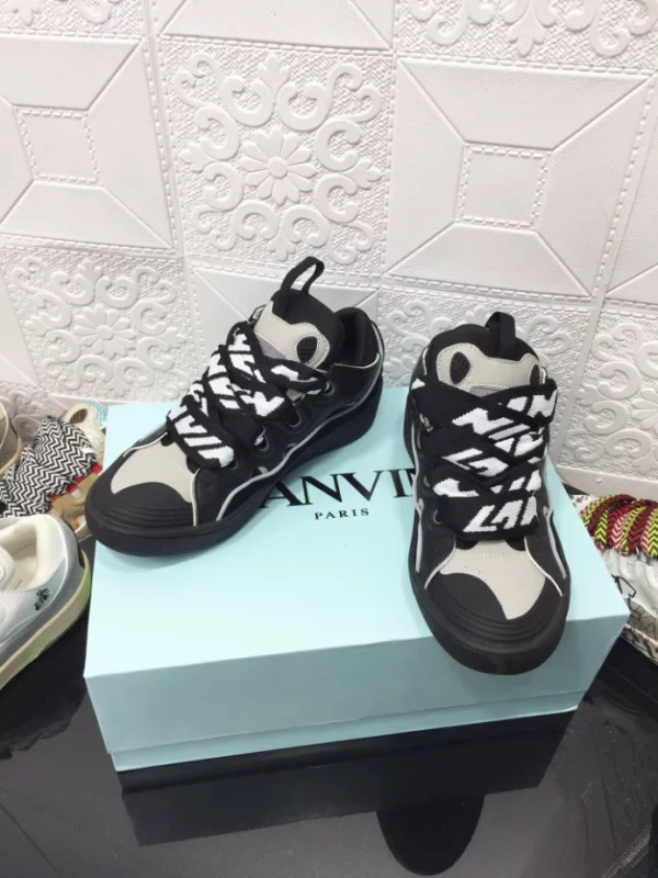 Lanvin Leather Curb Sneaker - LV28