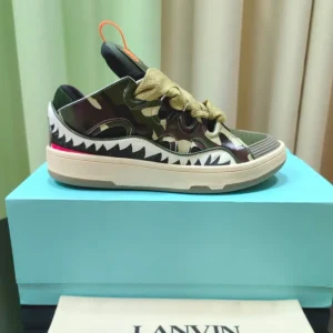 Lanvin Leather Curb Sneaker - LV31