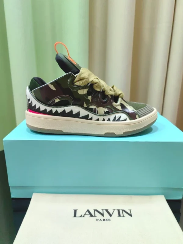 Lanvin Leather Curb Sneaker - LV31