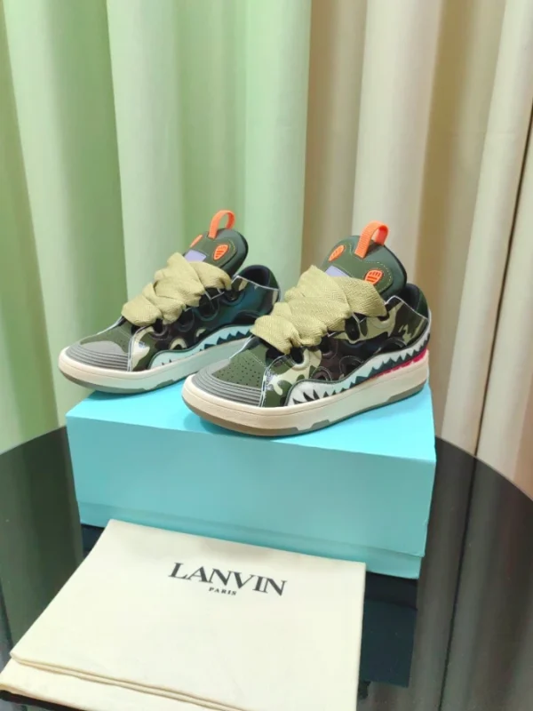 Lanvin Leather Curb Sneaker - LV31