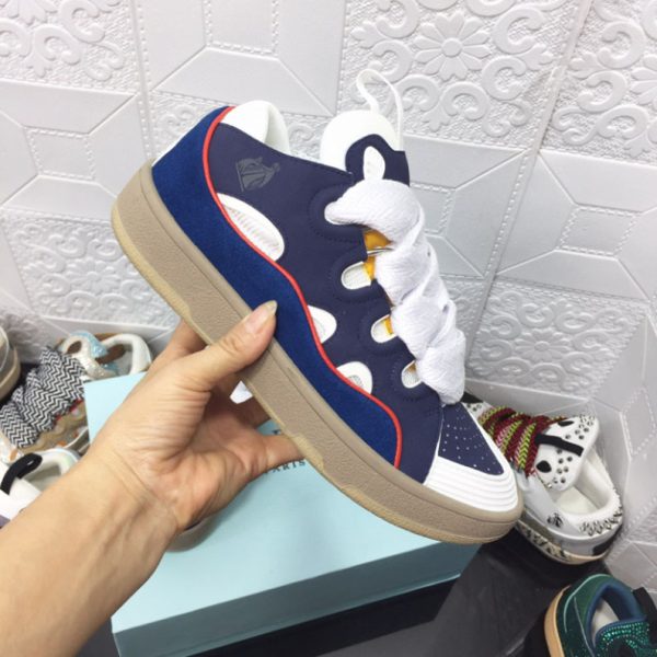 Lanvin Leather Curb Sneaker - LV32