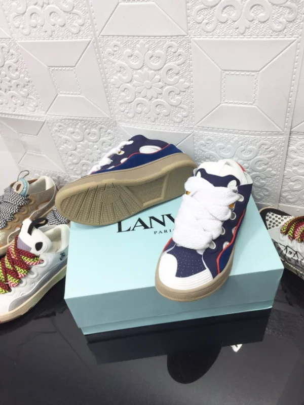 Lanvin Leather Curb Sneaker - LV32