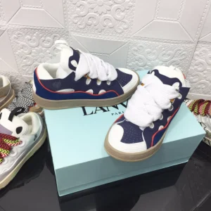 Lanvin Leather Curb Sneaker - LV32