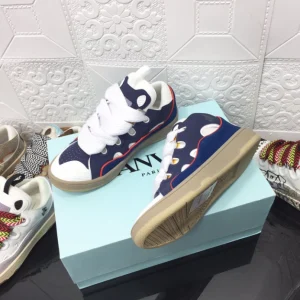 Lanvin Leather Curb Sneaker - LV32