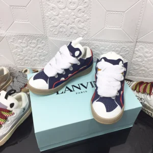 Lanvin Leather Curb Sneaker - LV32