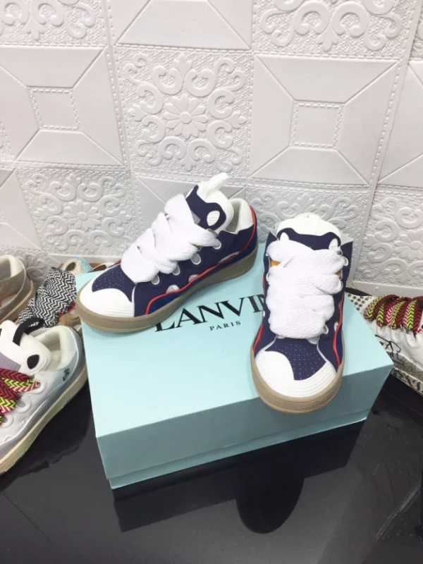 Lanvin Leather Curb Sneaker - LV32