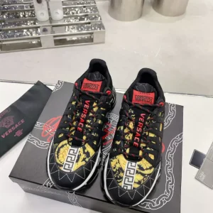 Versace Trigreca Barocco Print Sneakers - VES08